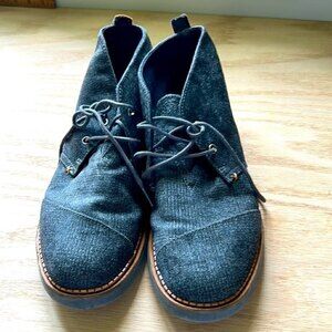 Toms Mateo Lace-up Plaid Chukka Boot - Size 9